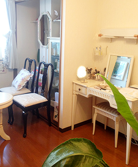 店舗内サロンの写真